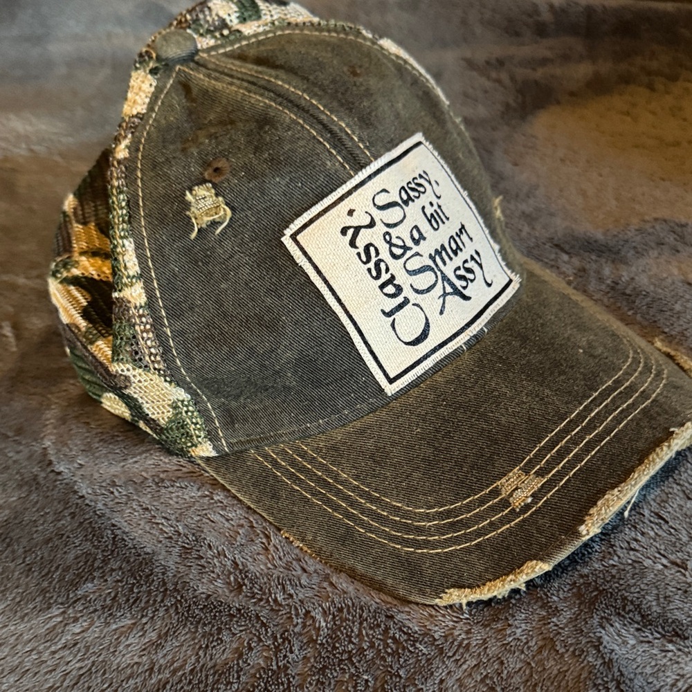 Headmost “Classy, Sassy & a Bit Smart Assy” Camo Hat - Picture 2 of 4